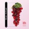 4 Bunches - Artificial Grapes Fake Plastic Fruit Dark Red Grapes String Model Decoration